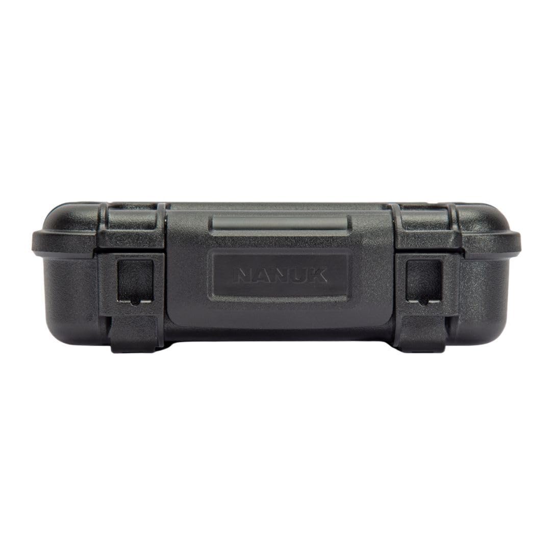 Nanuk 225 Waterproof Hard Case with Durable ABS Shell, Dustproof Seal, and Secure Latches (Black) - Image 4